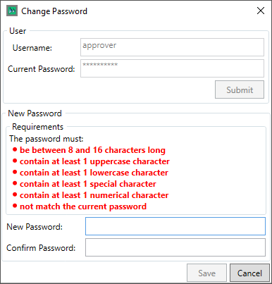 Password Change