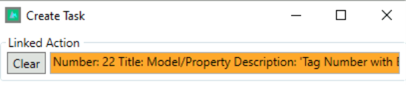 App Action Manager Create Task Form