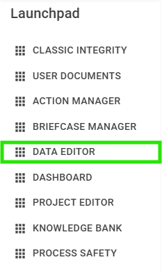 Launchpad Data Editor