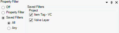 Data Editor Property Filter View
